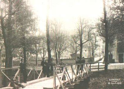 A.Charvet, 22 aprile 1884, Ponte sul Canale Michelotti.