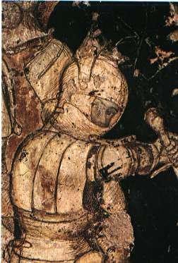 Pisanello, affresco in Palazzo Ducale di Mantova