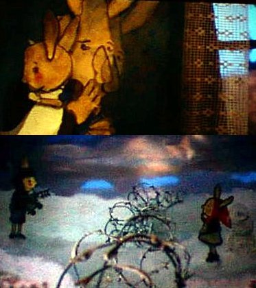 Due scene dal corto d'animazione